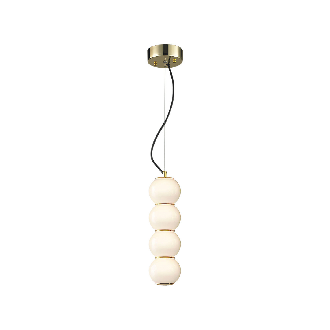 Lámpara Colgante TRIBECA LED 12W 960lm 3000K Oro – QUOR